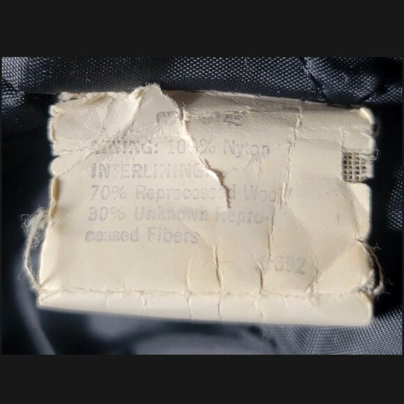 Vintage 1970s Harley Davidson Leather Motorcycle Jacket Men 44 Wool Lining Black - Picture 15 of 16